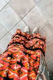 Red Rodeo Midi Dress